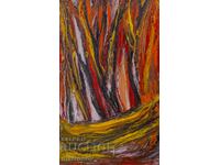 Valentin Radenovski, pictură în ulei, peisaj