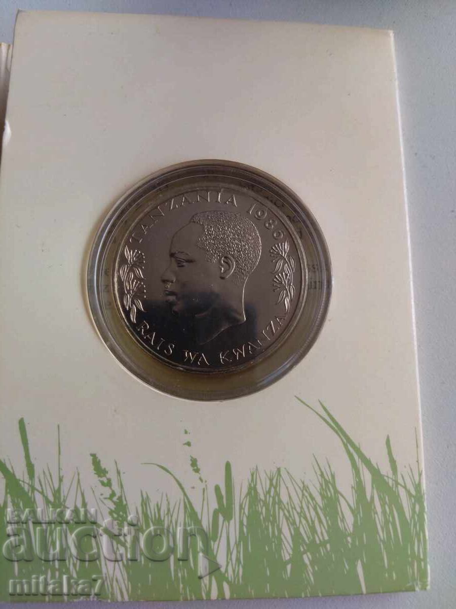 100 șilingi 1986, Tanzania