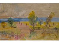 Petăr Nenov, peisaj, uleiuri