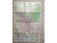 Hartă a orașului Dresda 1977