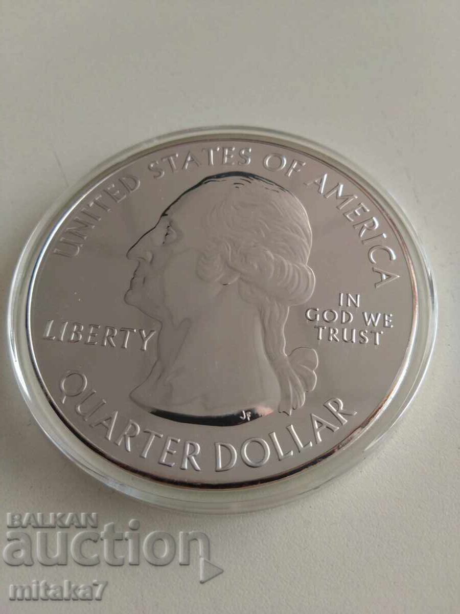 1/4 dollar 2017, USA, 5oz, silver 999 - 5