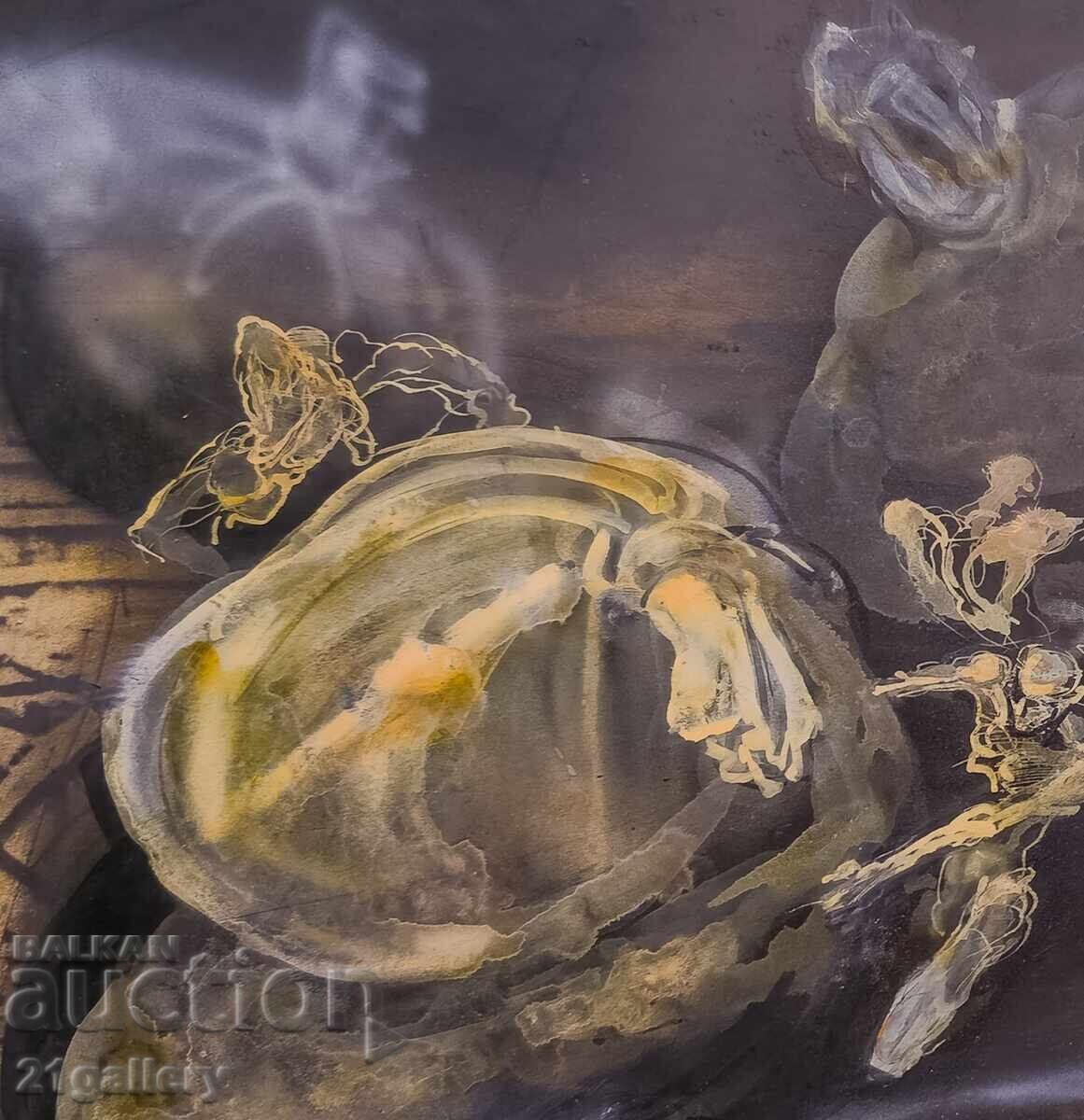 Картина гваш фигурална композиция - 6