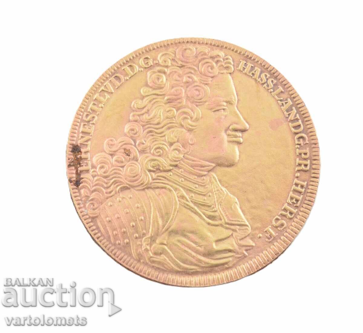 1 Трим Талер  ФРГ 1986 - Рекламен медальон плакет с цена € 3.07 | 6.00 лв.