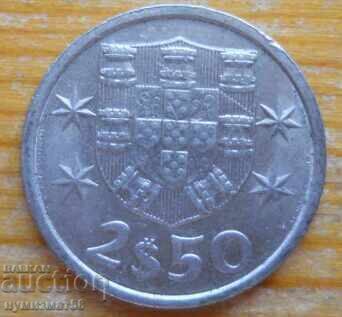2,5 escudos 1983 - Portugalia
