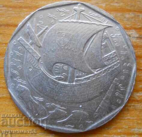 50 escudos 1987 - Portugal with price € 0.66 | 1.29 BGN