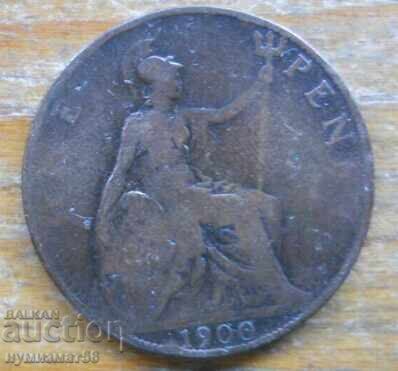 1 penny 1900 - Great Britain (Queen Victoria) 1 penny 1900 - Great Britain (Queen Victoria)