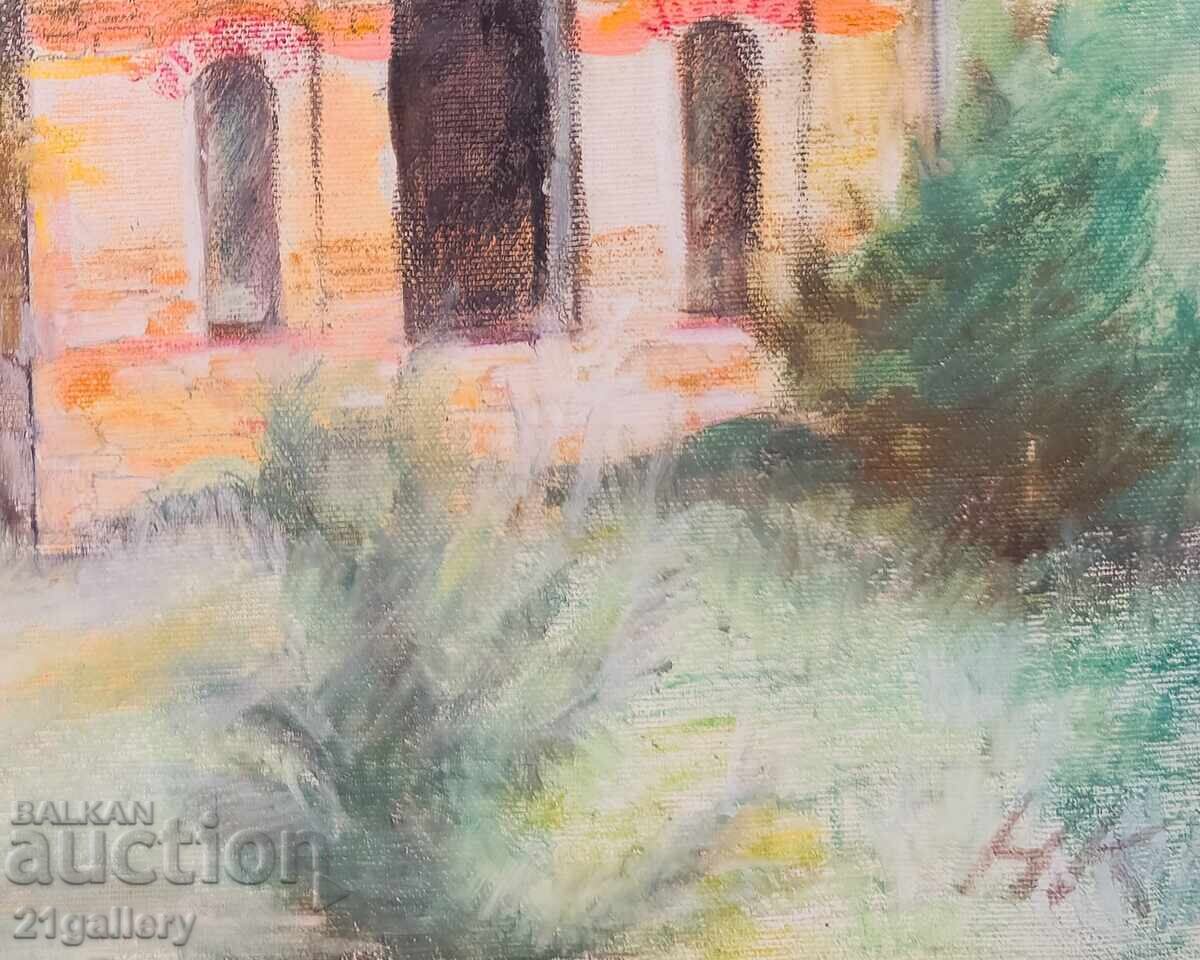 Τοπίο από Νεσέμπαρ, ελαιογραφία - 7