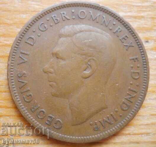 1 penny 1938 - Great Britain (King George VI) with price 3.50 BGN | € 1.79