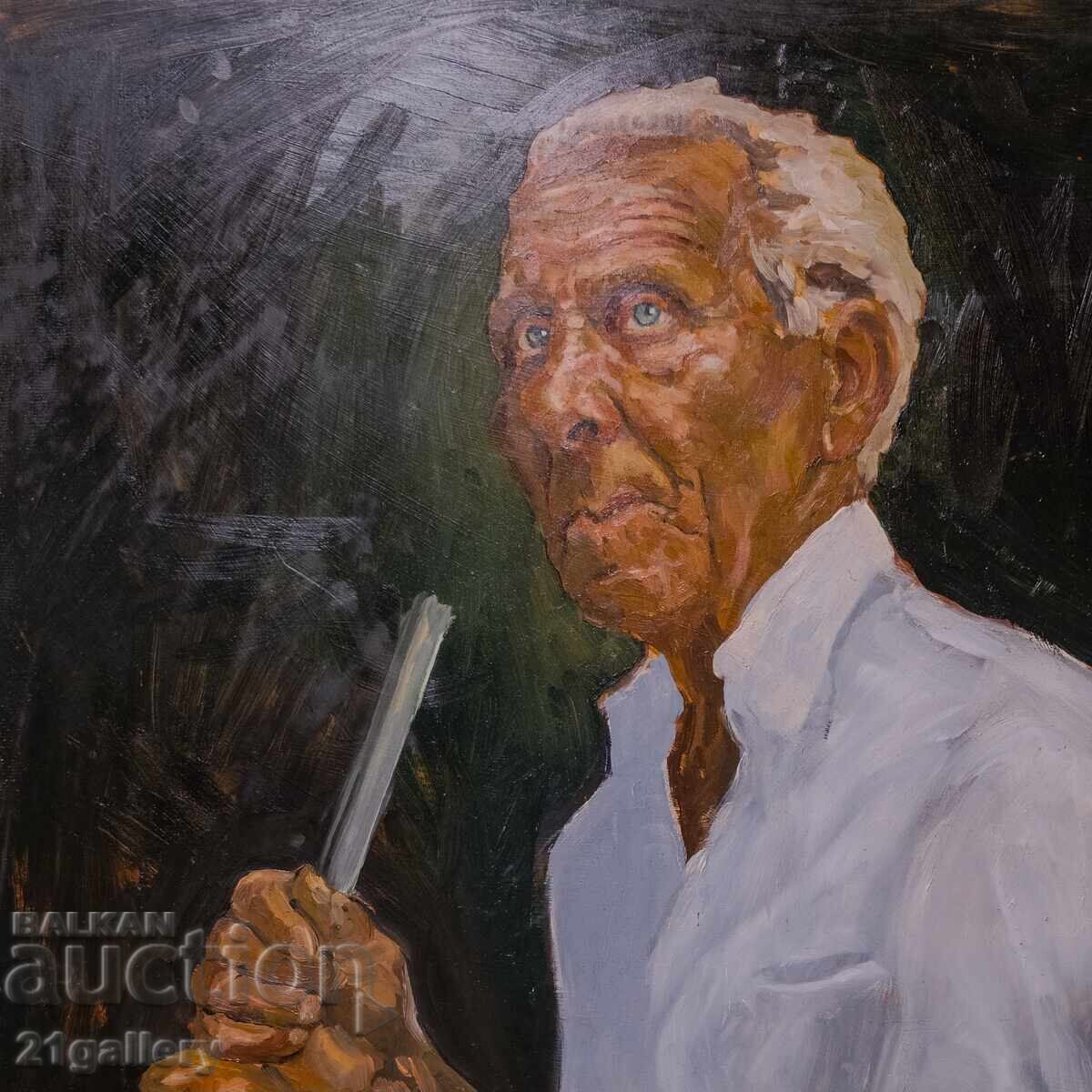 Δημοπρασία Ελαιογραφία, ανδρικό πορτρέτο