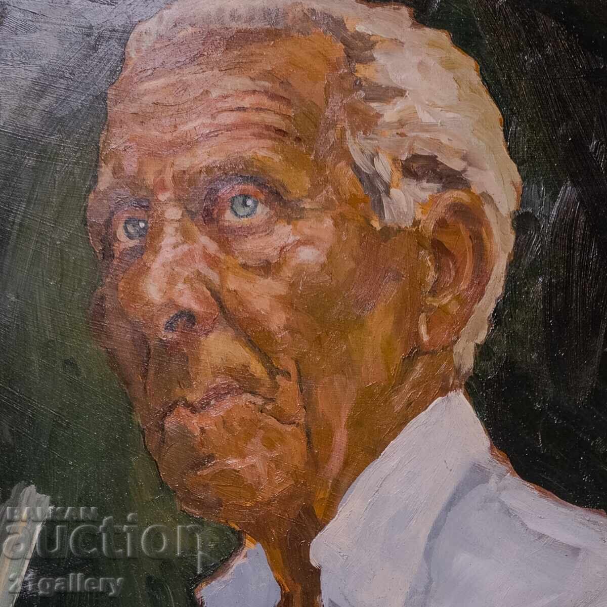 Ελαιογραφία, ανδρικό πορτρέτο - 6