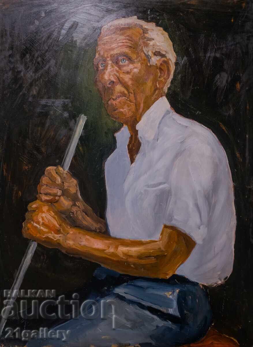 Ελαιογραφία, ανδρικό πορτρέτο