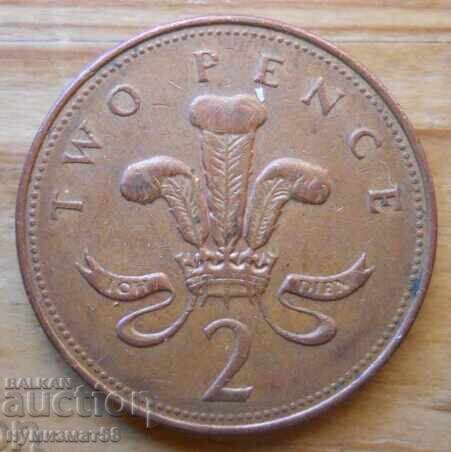2 pence 1997 - Marea Britanie
