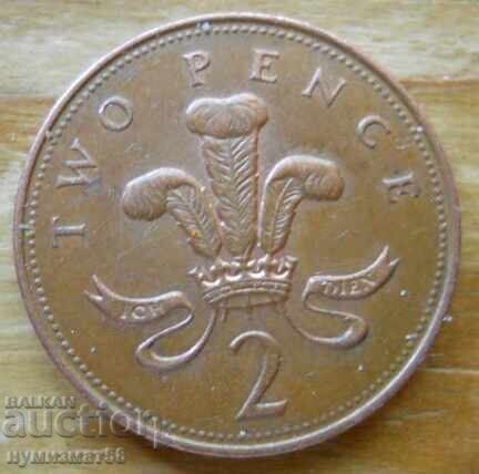 2 pence 1998 - Marea Britanie 2 pence 1998 - Marea Britanie