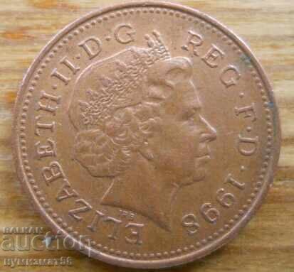 1 пени 1998 г - Великобритания с цена € 0.15 | 0.29 лв. 1 пени 1998 г - Великобритания с цена € 0.15 | 0.29 лв.