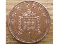 1 пени  2001 г - Великобритания