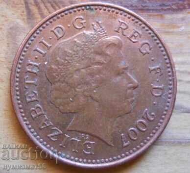 1 penny 2007 - Great Britain with price 0.20 BGN | € 0.10