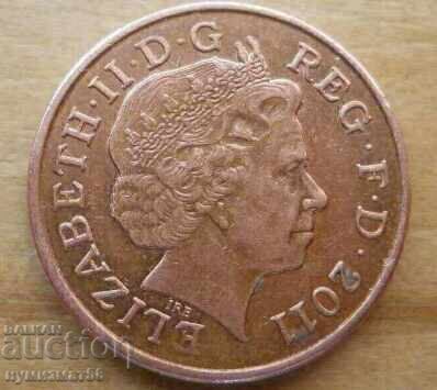 1 penny 2011 - Marea Britanie cu preț 0.40 BGN | € 0.20 1 penny 2011 - Marea Britanie cu preț 0.40 BGN | € 0.20