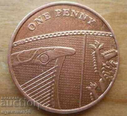 1 penny 2011 - Marea Britanie