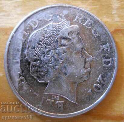 10 pence 2014 - Great Britain with price 0.20 BGN | € 0.10 10 pence 2014 - Great Britain with price 0.20 BGN | € 0.10