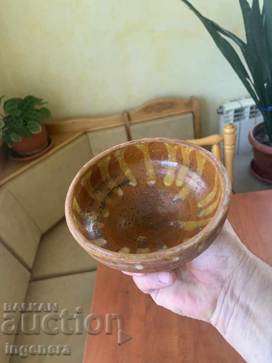 Auction  Antique Ceramic Panica Bowl for Bean Soup