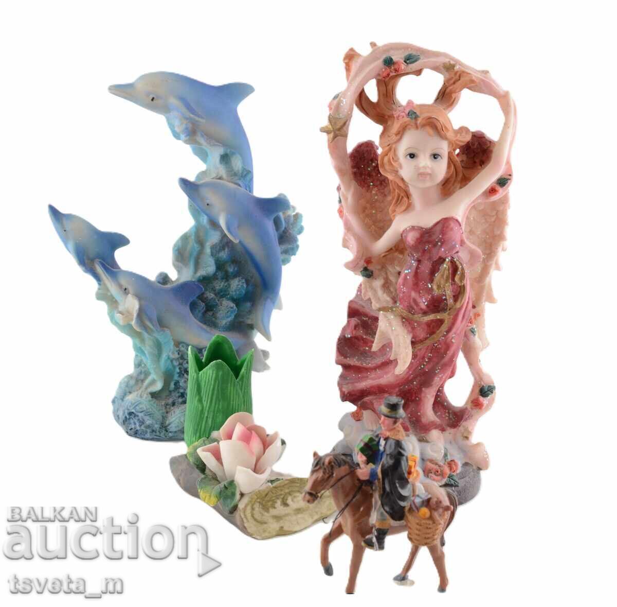 Σετ από 4 τεμ. φιγούρες για διακόσμηση με τιμή € 5.11 | 9.99 BGN