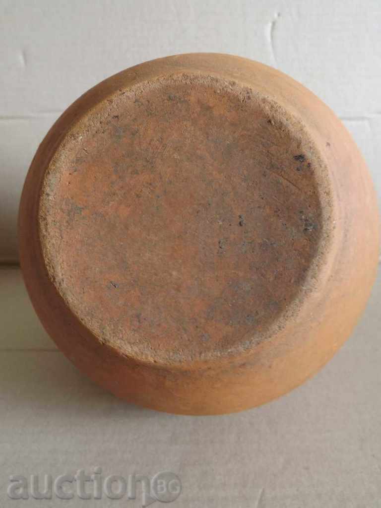 Delivery of Old ceramic vinegar cruet Krondir vessel for wine ewer pitcher