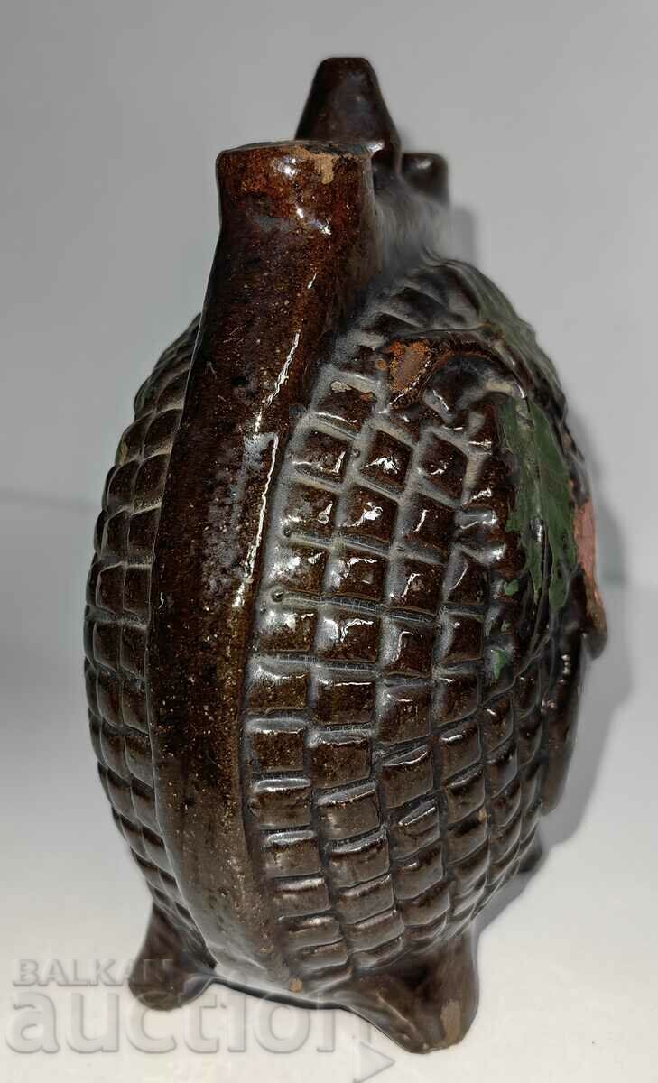 Delivery of 100 YEARS OLD CERAMIC PAVOUR EXCELLENT CONDITION HEALTHY