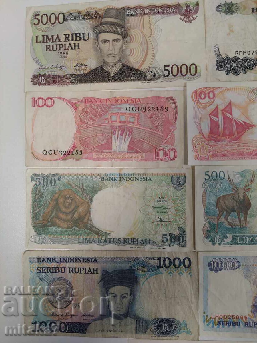 Лот банкноти Индонезия - 5 Лот банкноти Индонезия - 5