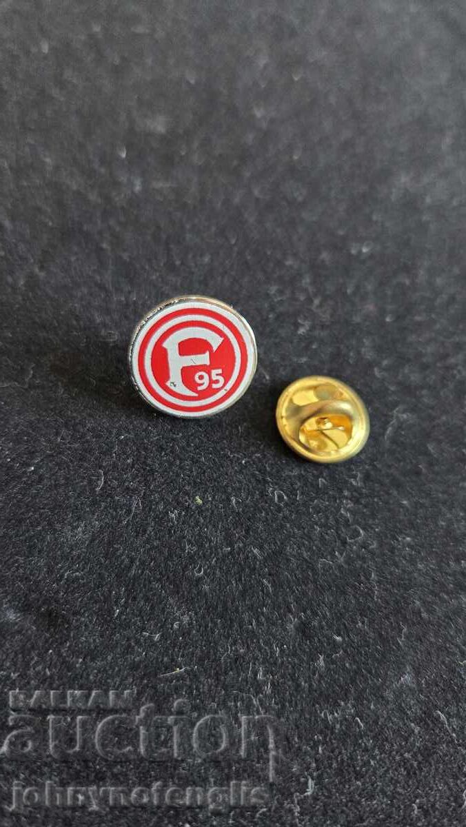 Fortuna Düsseldorf Football Badge, Germany, Official