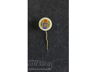 Футболна значка на Федерация Кюрасао, официална 1960