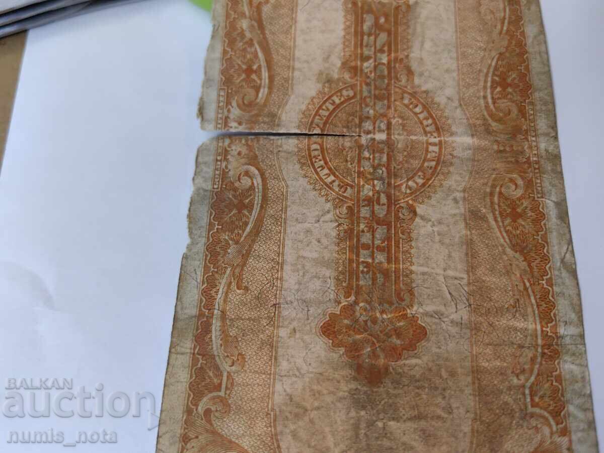 50 δολάρια 1922 - Χρυσό πιστοποιητικό - 5