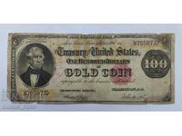 100 δολάρια 1882 - Χρυσό Πιστοποιητικό