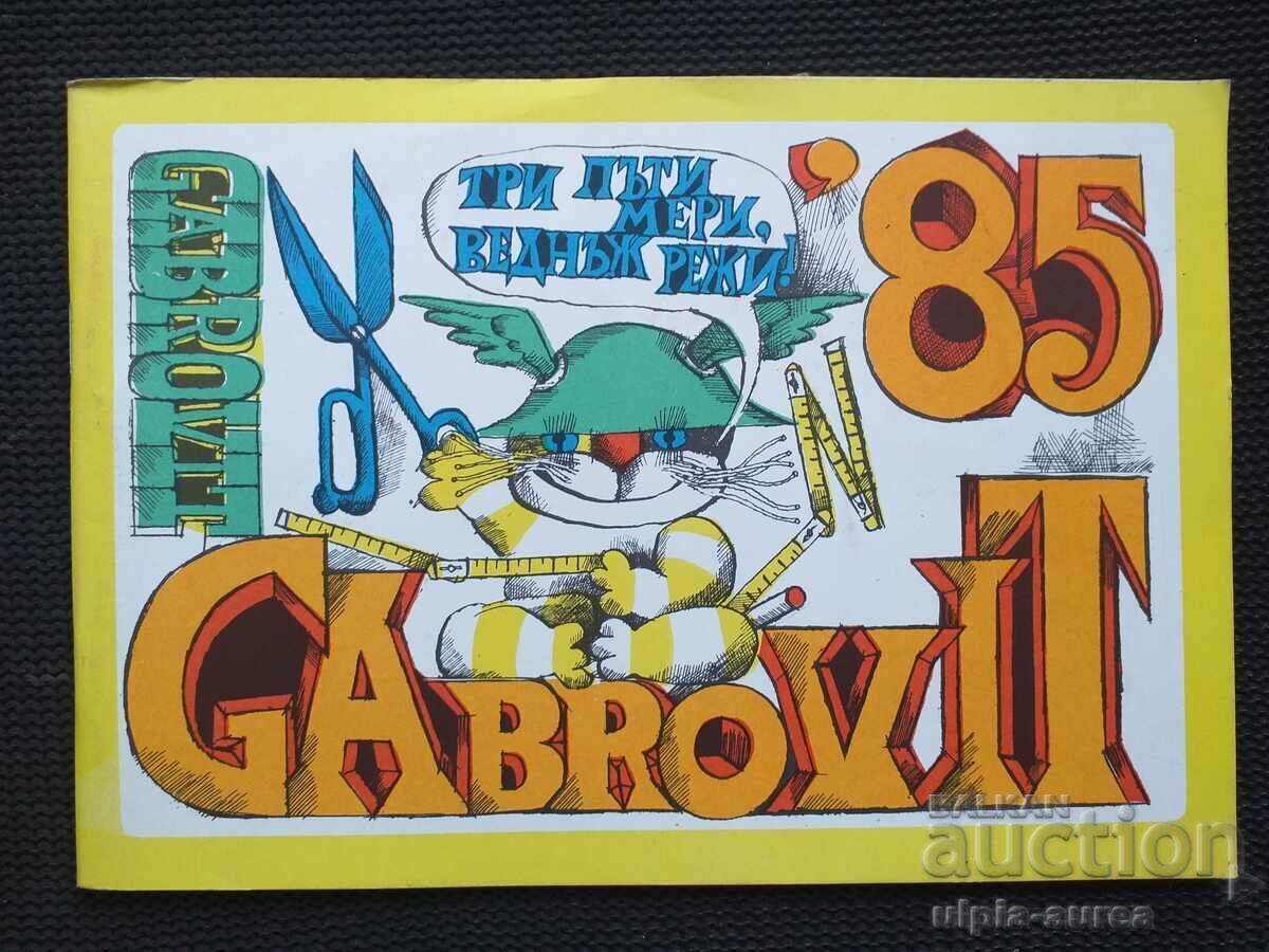 Broșură socială GABROVO 85 Broșură socială GABROVO 85