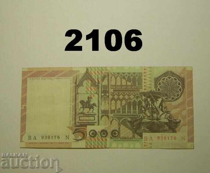 Италия 5.000 лири 1979 (1982) с цена 5.00 лв. | € 2.56 Италия 5.000 лири 1979 (1982) с цена 5.00 лв. | € 2.56