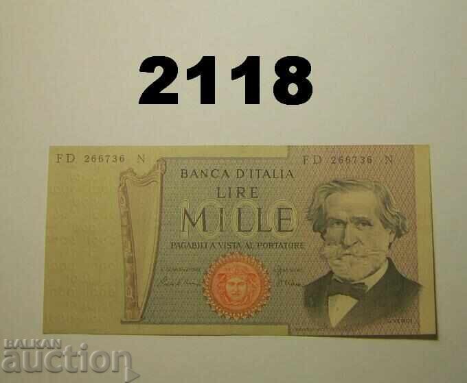 Italy 1000 Lire 1969 (1980)