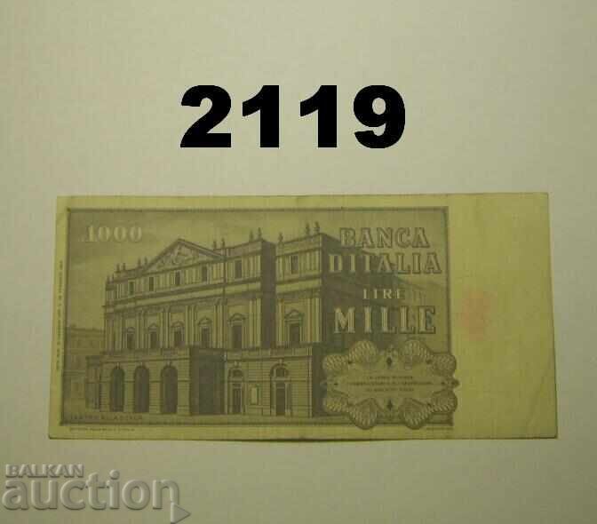 Italy 1000 Lire 1969 (1977) with price 2.00 BGN | € 1.02