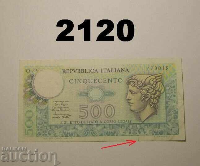Ιταλία 500 λιρών 1974 (1979) Ιταλία 500 λιρών 1974 (1979)