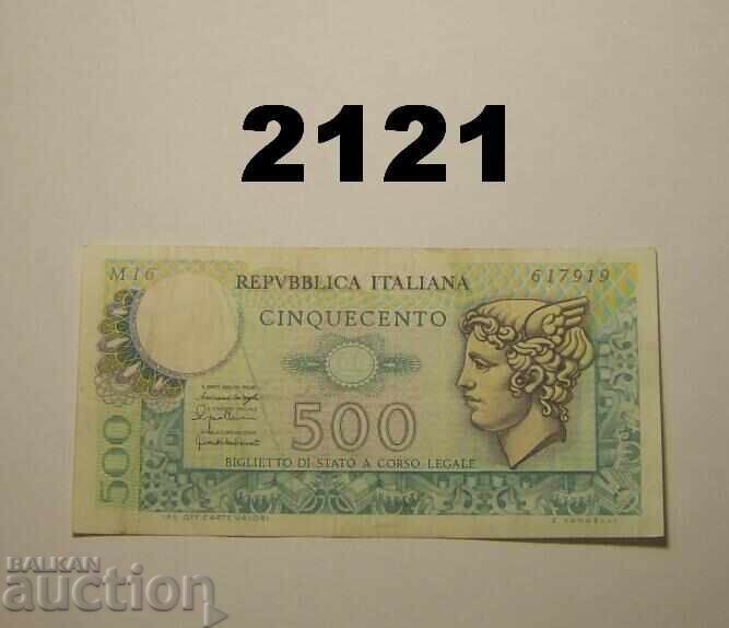 Italia 500 lire 1976
