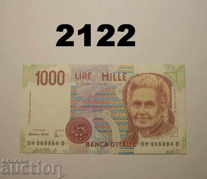 Италия 1000 лири 1990 (1998)