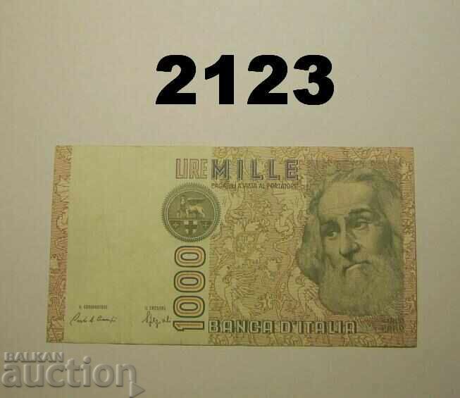 Italy 1000 Lire 1982 (1988)