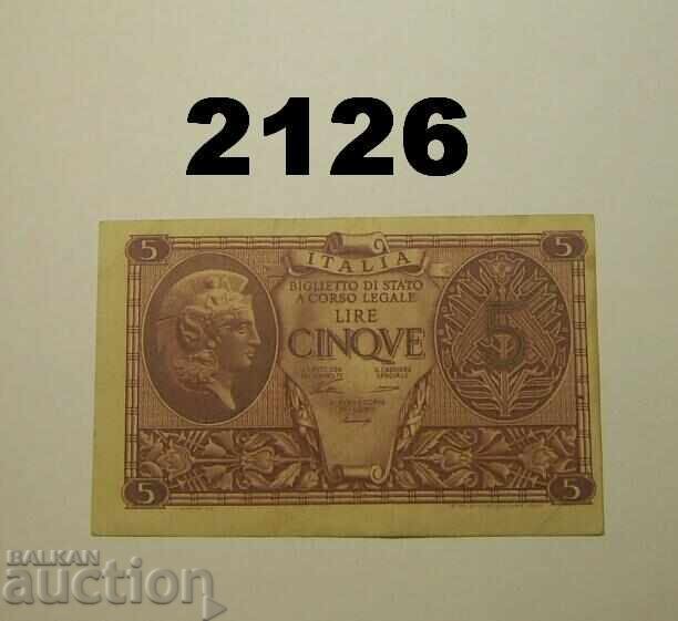 Ιταλία 5 λίρες 1944