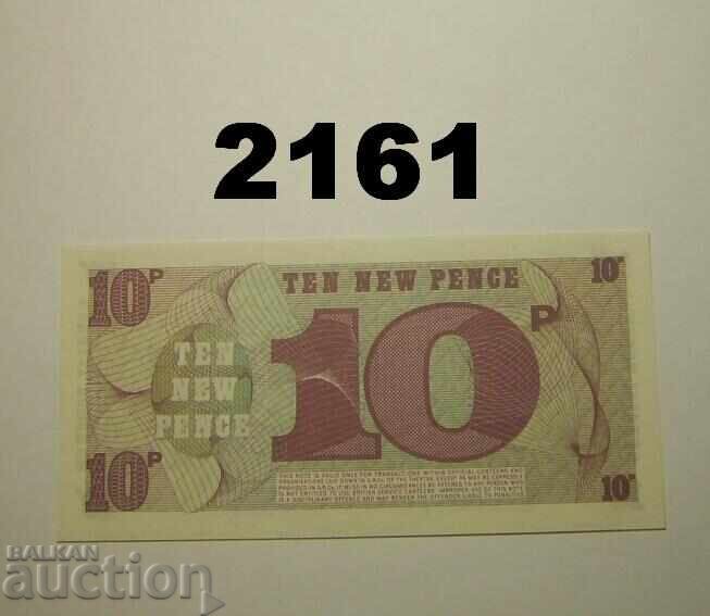 Βρετανικές ένοπλες δυνάμεις 10 νέα πένες 1972 (6η σειρά) με τιμή 2.50 BGN | € 1.28 Βρετανικές ένοπλες δυνάμεις 10 νέα πένες 1972 (6η σειρά) με τιμή 2.50 BGN | € 1.28