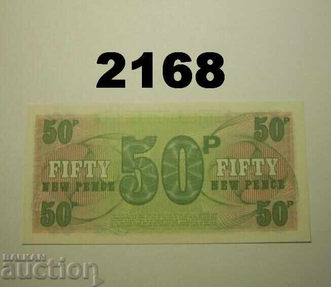 Βρετανικές ένοπλες δυνάμεις 50 πένες 1972 (6η σειρά) με τιμή 2.50 BGN | € 1.28