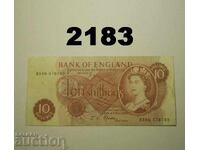 Marea Britanie 10 șilingi (1966 - 1970)