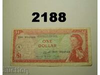 Antigua și Barbuda Estul Caraibelor 1 dolar 1965