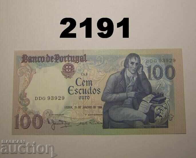 Πορτογαλία 100 εσκούδος 1984