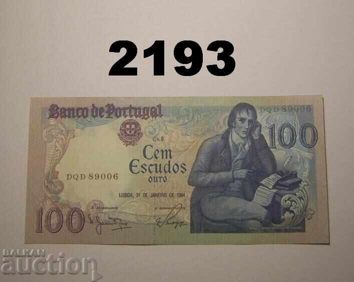 Portugalia 100 escudos 1984