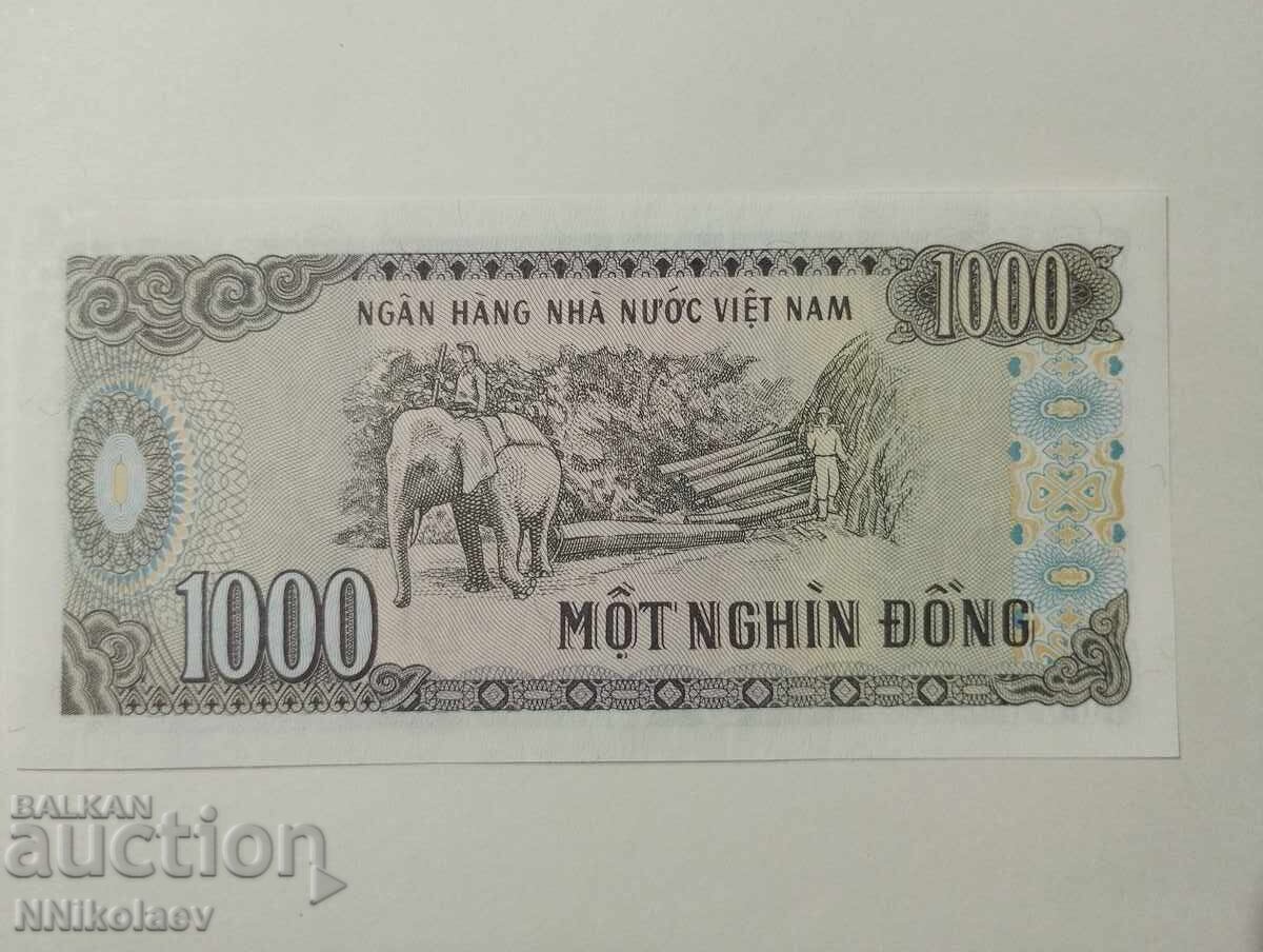 Παράδοση 1000 δονγκ Βιετνάμ 1988 UNC