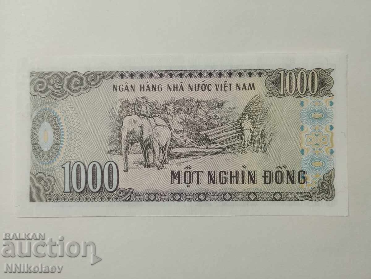 1000 δονγκ Βιετνάμ 1988 UNC - 6