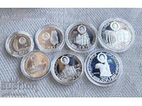 Colecție Iugoslavia VIII Jocurile Mediteraneene 1978 Argint !